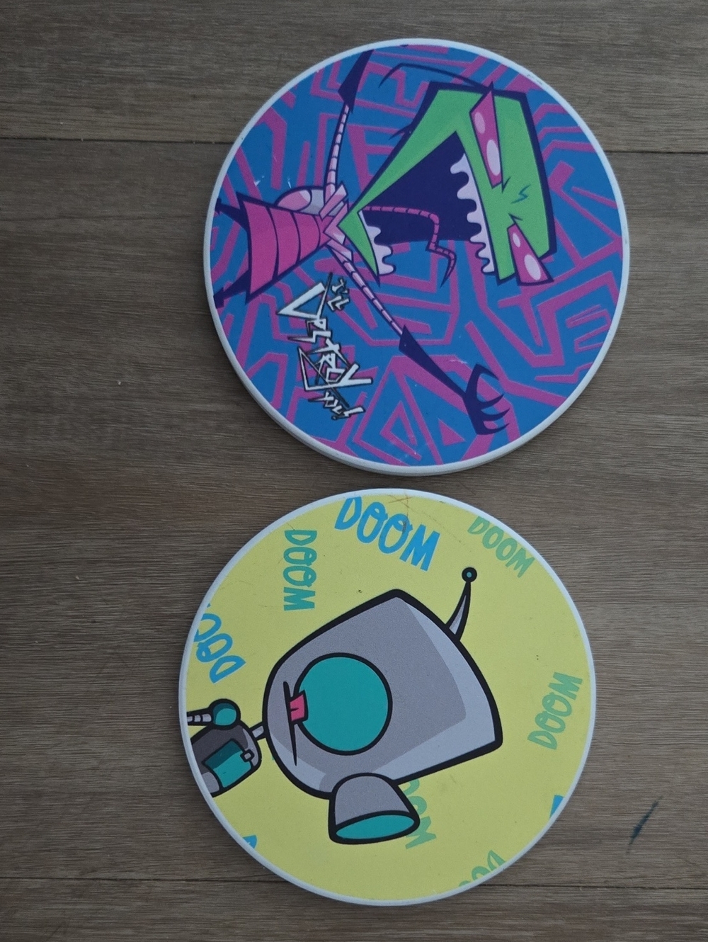 Coaster Invader Zim Nickelodeon
